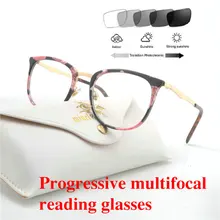 Прогрессивные многофокальные очки, солнцезащитные очки с переходом, фотохромные очки для чтения, очки для чтения, близкий дальний прицел, диоптрий NX