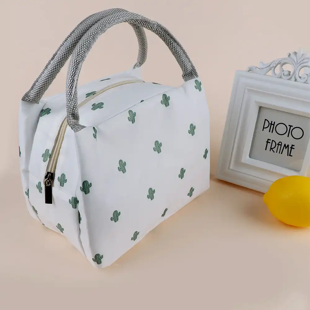 cactus lunch tote