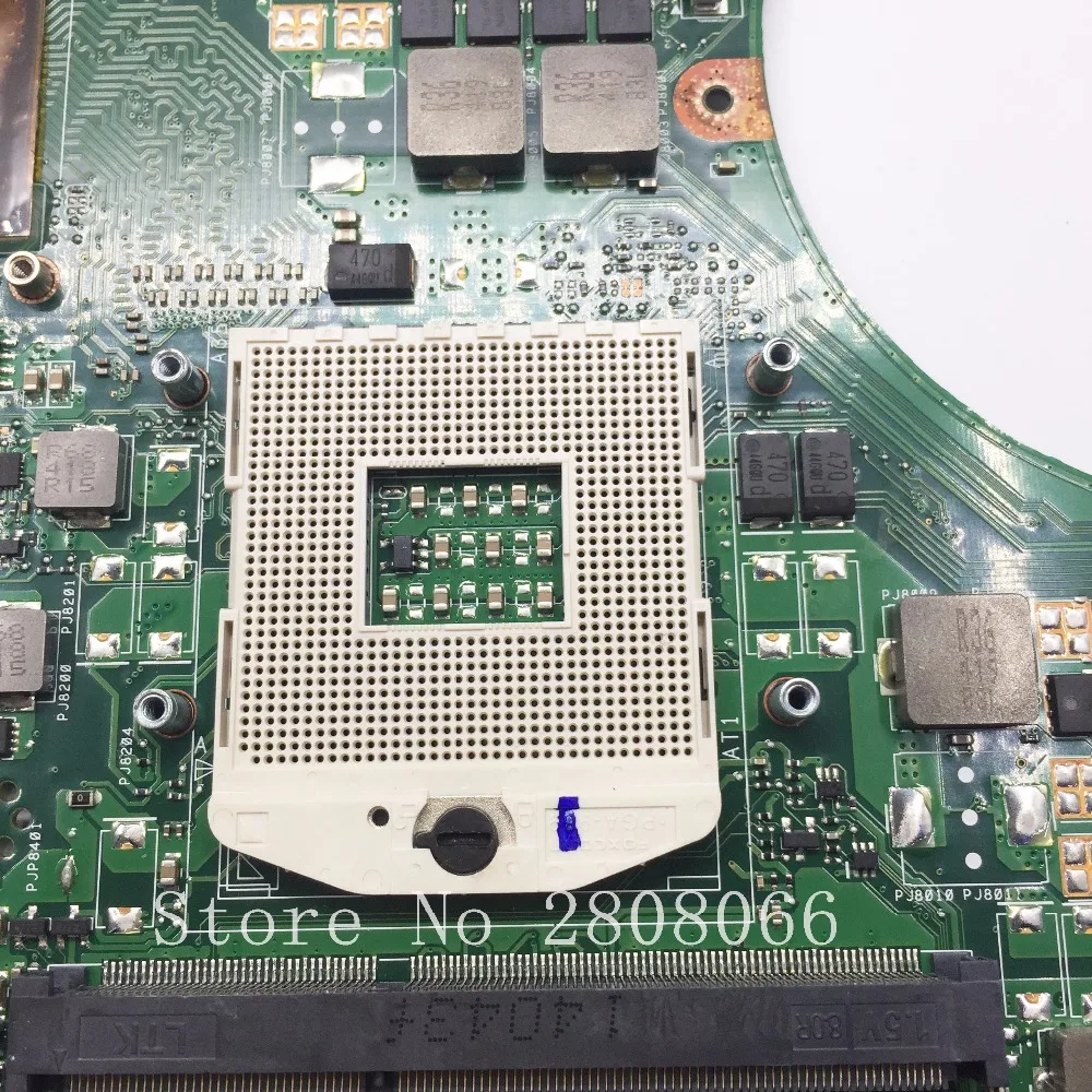KEFU N56VM اللوحة الأم ل ASUS N56VM N56VB N56VvV N56VJ N56VZ اللوحة المحمول N56VM GT740 4G دعم I7 اختبار اللوحة