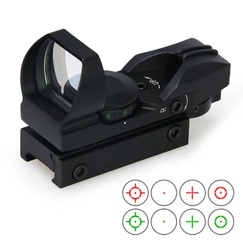 

PPT hunting airsoft accessories air guns sight Tactical 1X22 5 Level reflex Red Green Dot sight 4 Reticle red dot sight 2-0097
