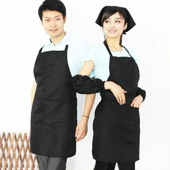 

Chefs Catering Bar Plain Apron Waiter Waitress Butcher Bib Kitchen Cooking