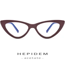 Ацетатные оптические очки, оправа для женщин, фирменный дизайн, кошачий глаз, очки по рецепту,, новинка, для женщин, кошачий глаз, очки