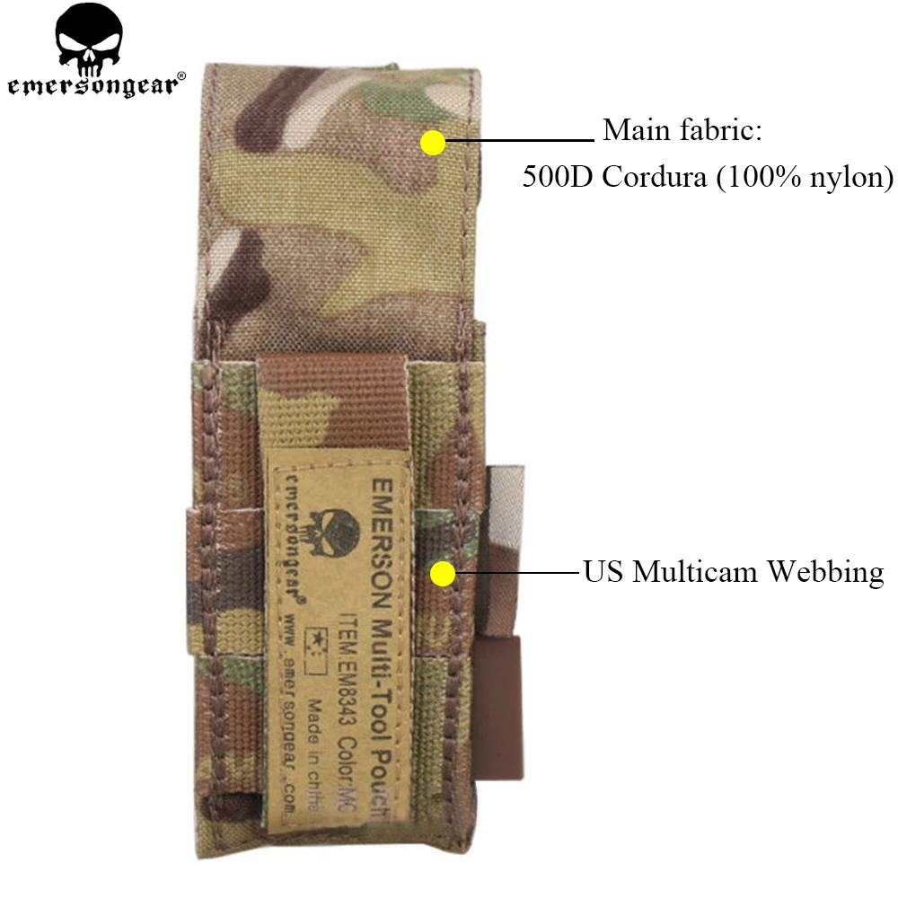 EMERSONGEAR боевой светильник многофункциональный инструмент чехол для фонарика