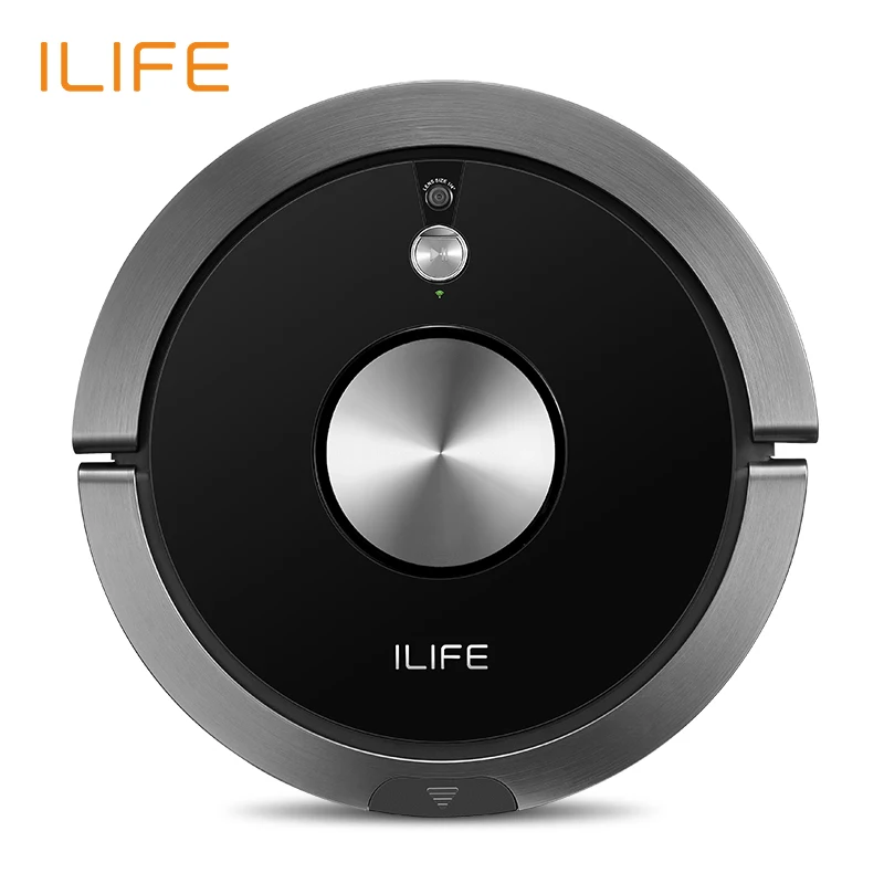 

ILIFE A9s Robot Vacuum Cleaner Vacuuming & Wet Mopping Smart APP Remote Control Camera Navigation Planned Cleaning Large Dustbin