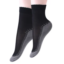 Женские летние тонкие носки, дышащие Нескользящие короткие носки, эластичные короткие носки для девочек