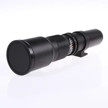 Lentes da câmera 500mm telefoto f8.0 lente zoom manual com t-montagem para canon t6s t6i t5i t4i 7d 6d 5d mark iii ii dslr câmera