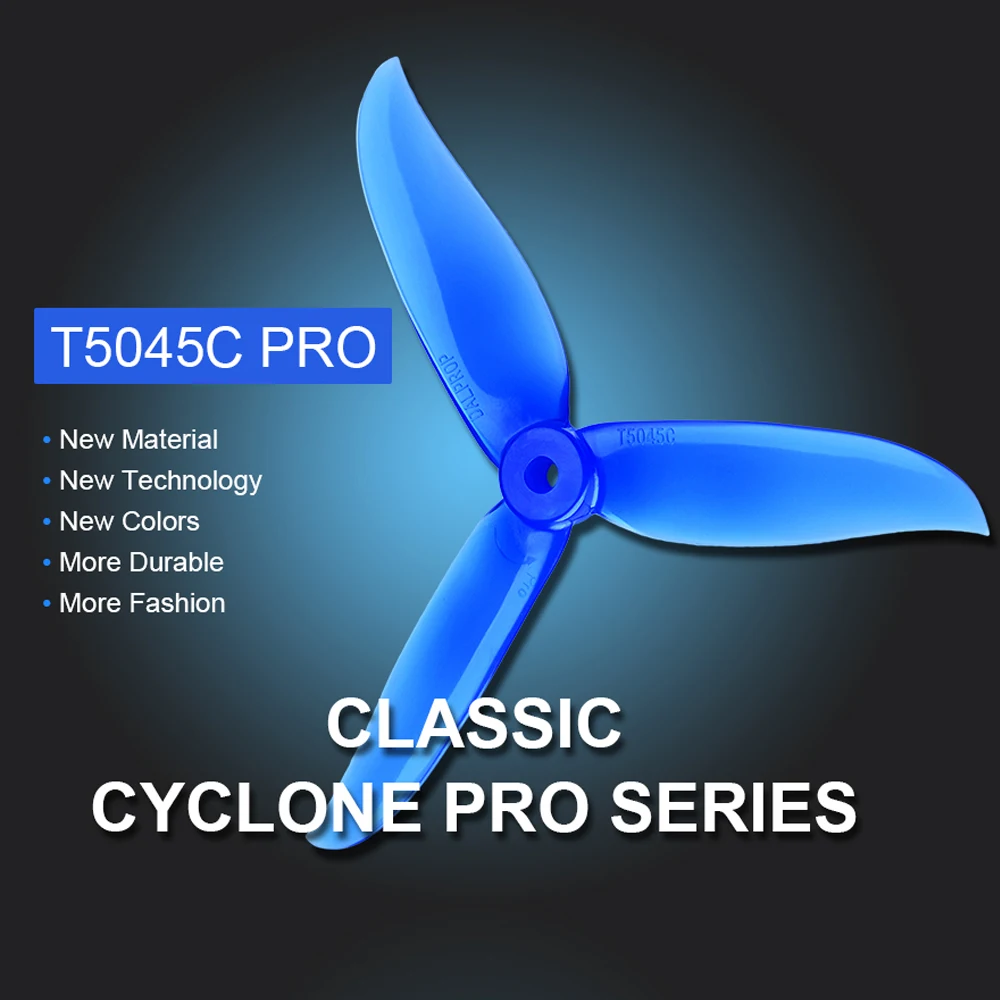 Пропеллеры DALPROP T5045C Pro 5045 с 3 лезвиями высококлассное динамическое балансирование