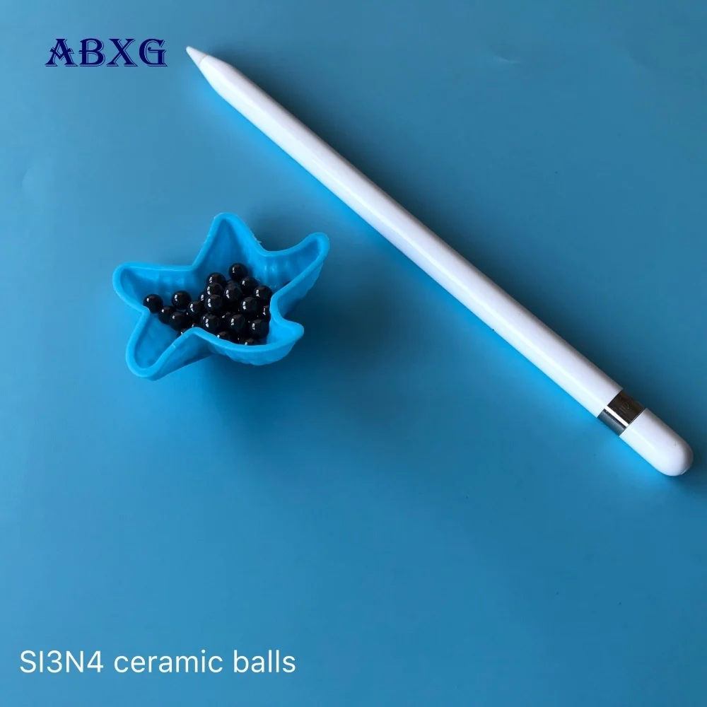 New 50pcs Si3N4 G5 Dia 4.763mm 3/16'' Ceramic Bearing Ball 