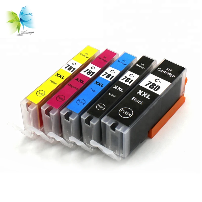 Winnerjet 5 Sets Compatible Pgi 780 Xxl Cli 781xxl Ink Cartridges For Canon Pixma Ts8130 Printers Ink Cartridges Aliexpress Winnerjet 5 Sets Compatible Pgi 780 Xxl Cli 781xxl Ink Cartridges For Canon Pixma Ts8130 Printers Ink Cartridges Aliexpress