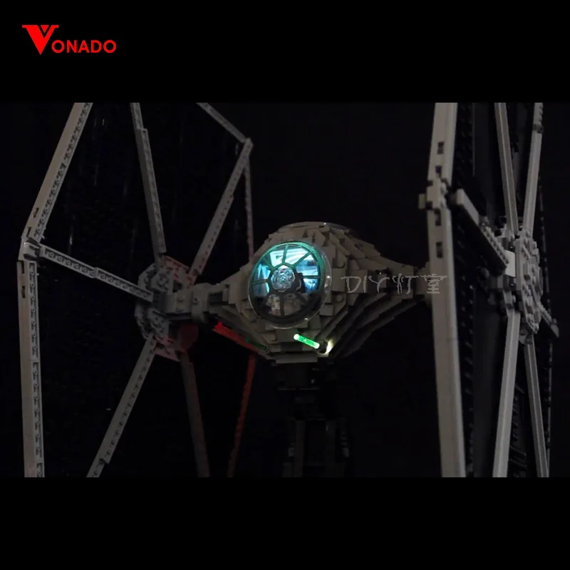 Светодиодный фонарь для lego 75095 совместимый 05036 Звездные войны UCS TIE здание