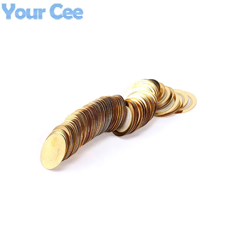 

10 pcs 20mm Thickness 0.33mm Copper Piezo Disc for Buzzer Pressure Sensor Speaker DIY Electronic