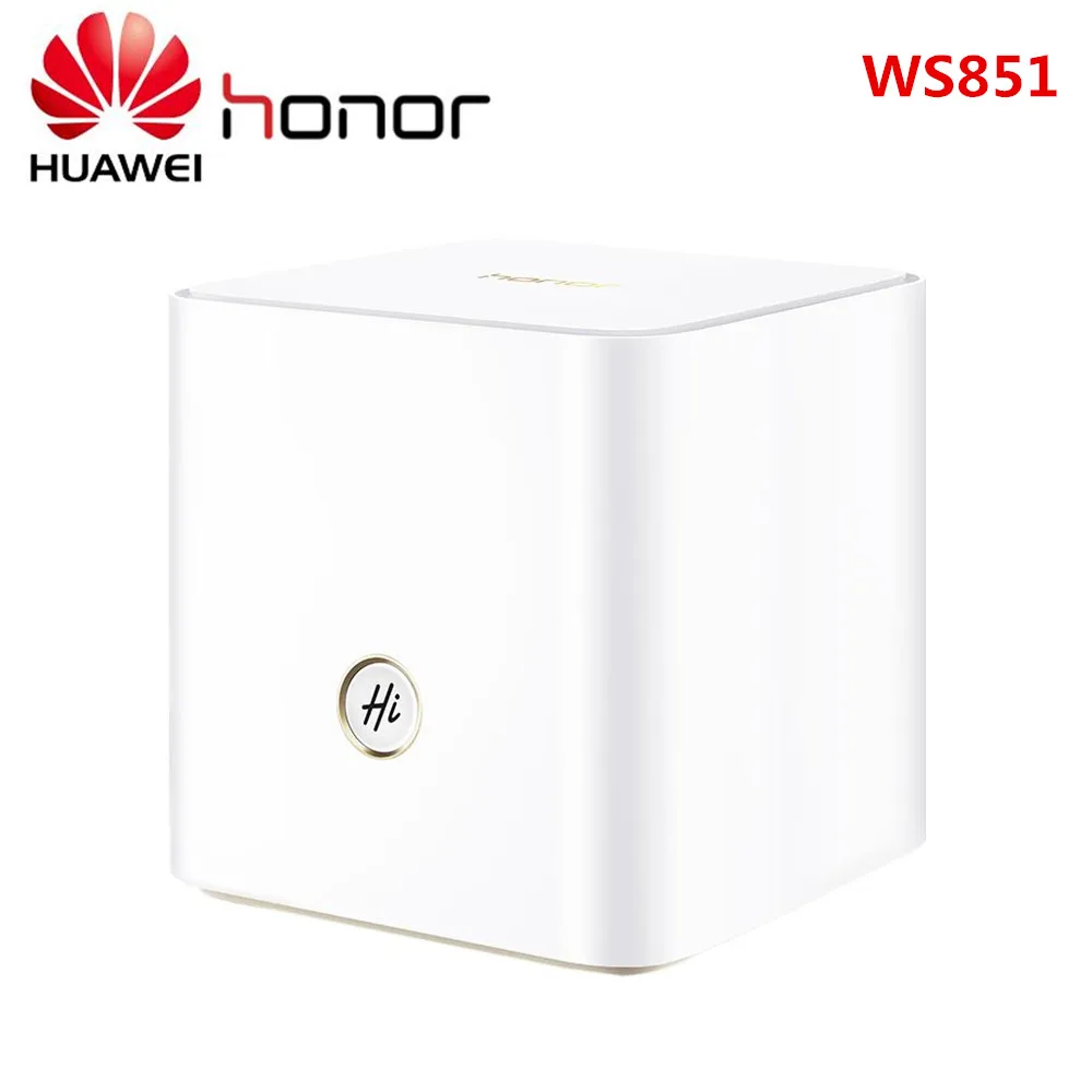 

HUAWEI Honor Pro WS851 Router 2.4GHz + 5GHz WiFi Smart Wireless Router AC1200M Dual Gigabit WiFi Amplifier Supports IPv6