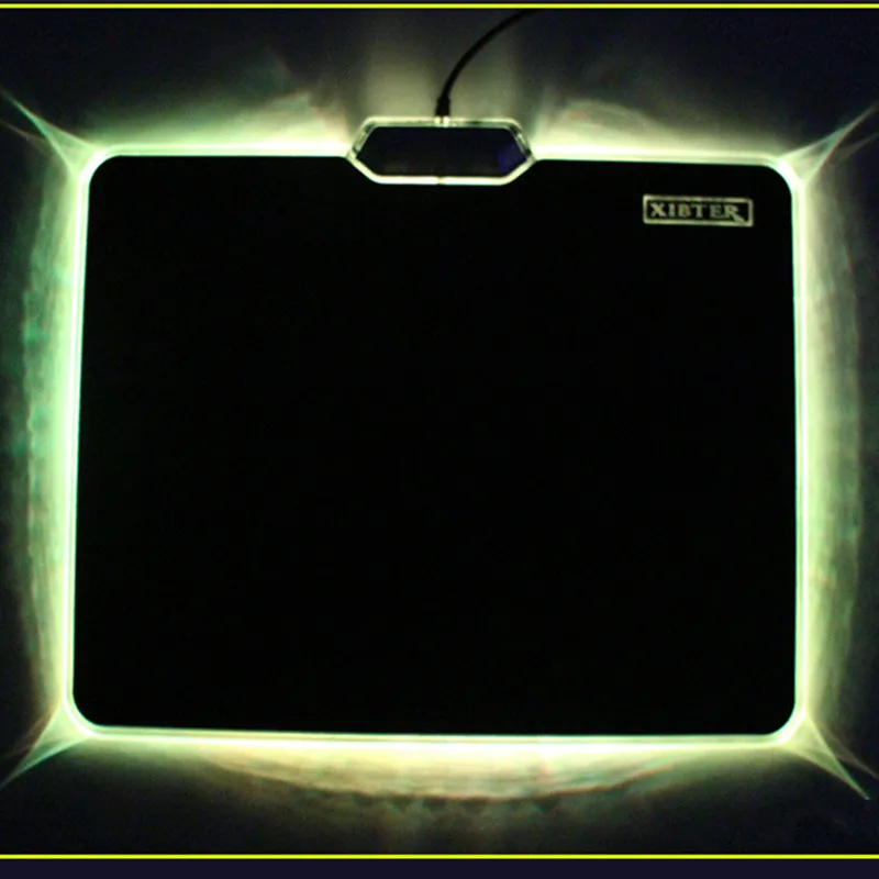 Brand Xibter Mouse Pad Gamer Rubber And PVC Material Unique Design Light Mousepad For CSGO Dota Ove
