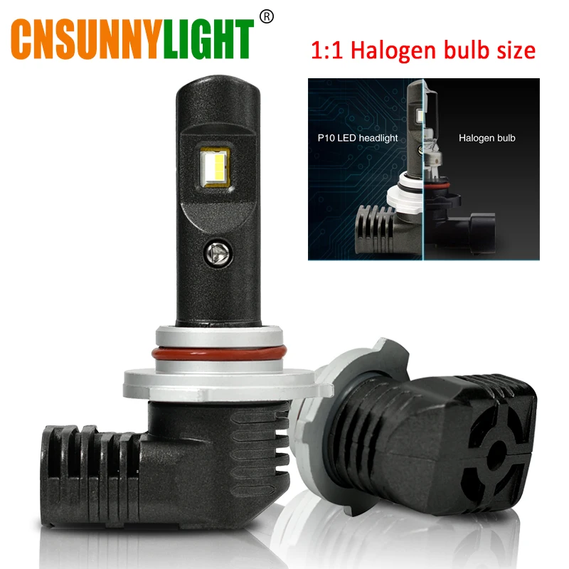 CNSUNNYLIGHT-LED-H11-H8-H16-H7-9005-9006-Altra-Mini-Slim-LED-Car-Headlight-Fog-Lamps