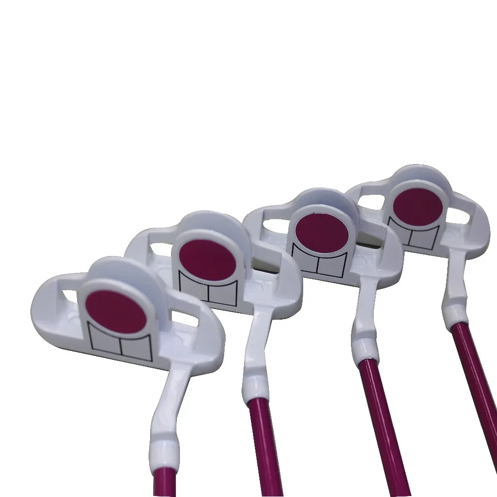 Crestgolf 1 قطعة الاطفال مضرب الغولف نادي صغار الفتيات تسكع مع المطاط رئيس والزنك والسبائك رمح نوادي الوردي
