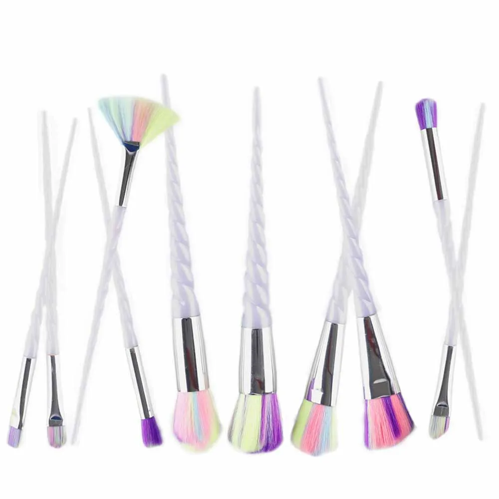 unicorn makeup brushes 10 pcs makeup brush set professional new make up