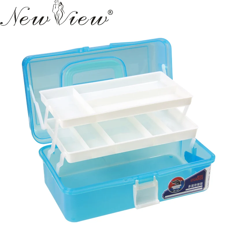 3 Layer Multi Utility Storage Case professional Nail Art box manicure