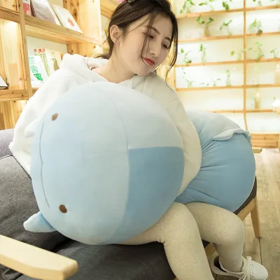 

penguin Car Chair bedside Mouth pillow Lying Sofa Sleeping Doll Plush Stuffed Baby Child Toys kids Christmas Gift Cushion