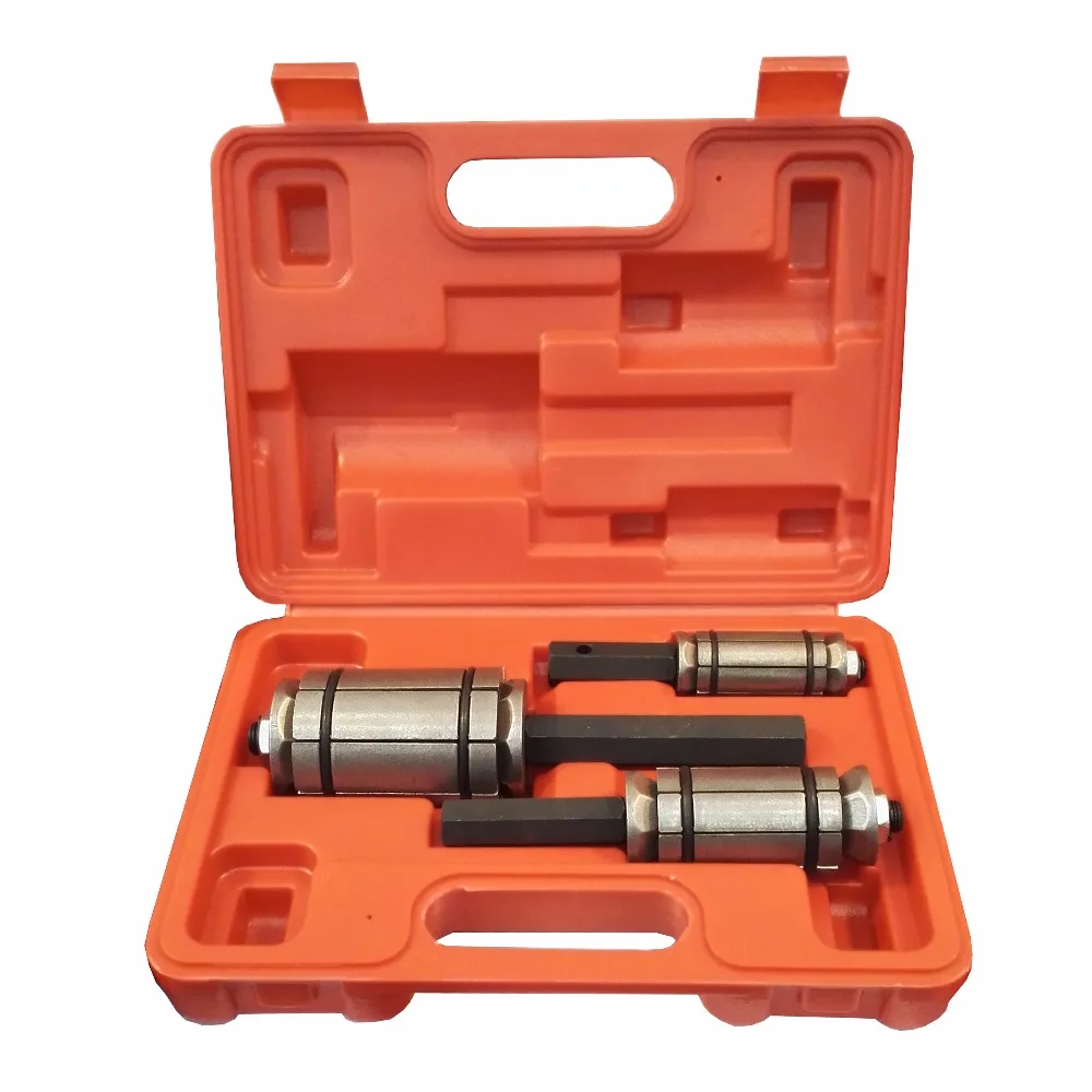 3pcs Exhaust Tail Pipe Tube Expander Tool Kit 1 1/8" to 3 1/2" Car