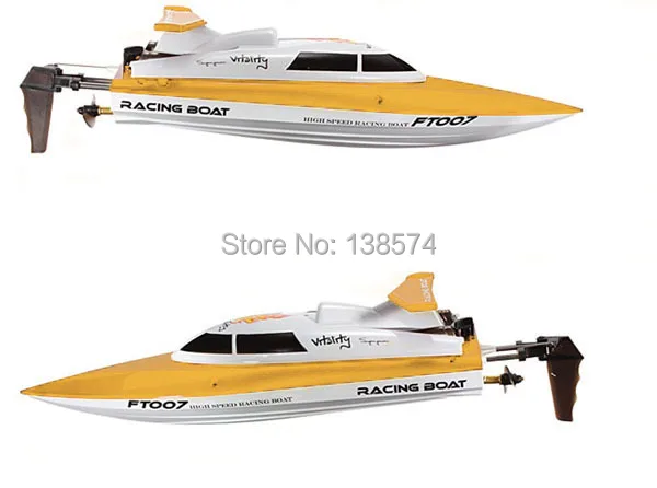 Лодки с дистанционным управлением Feilun FT007 модернизированные 2,4G игрушки с дистанционным управлением 4CH высокоскоростная радиоуправляемая лодка с водяным охлаждением