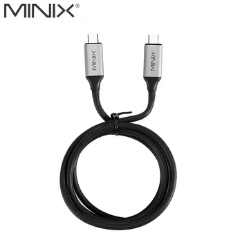 

MINIX NEO C-MUC Multi-Purpose USB-C to USB-C Cable 120cm Universal Compatibility Windows Mac Chrome OS High Speed Data Transfer