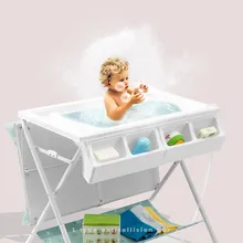 Пеленальный стол для ребенка, стол для ухода за ребенком, массажный стол для купания, многофункциональный складной стол