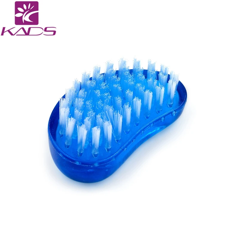 

KADS Plastic Shell Shape Nail Dust Brush 2 Color Manicure Tool Easy to Clean Nails For Nail Art