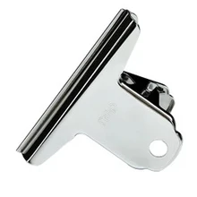 4 шт./компл. цветной металлический зажимы для связывания 76 мм Примечания Письмо бумага клип художественные принадлежности цвет случайный офис скрепляющие товары