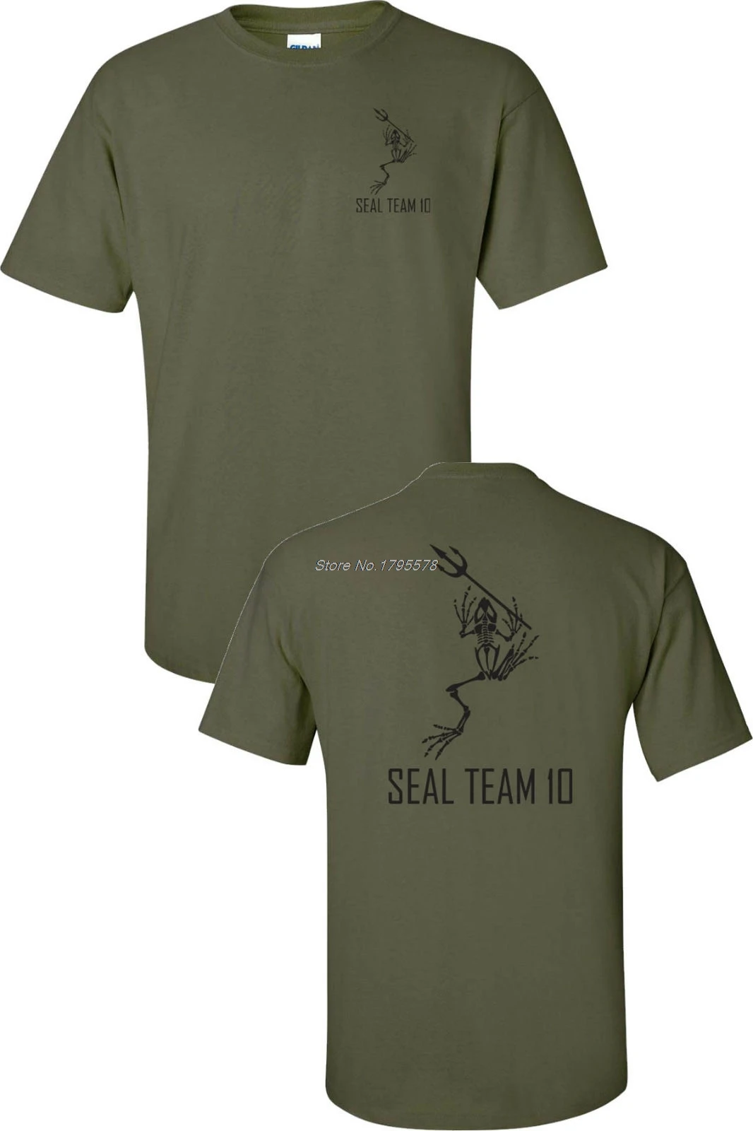 Navy Seals Frog Squelette T Shirt Navy Seals Frog Squelette T Shirt