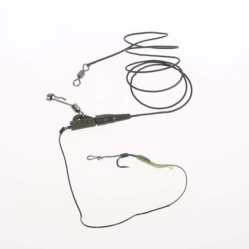 Carp Fishing Pole Sea Rod Terminal Tackle Long Shot Rig Set Hair Rig