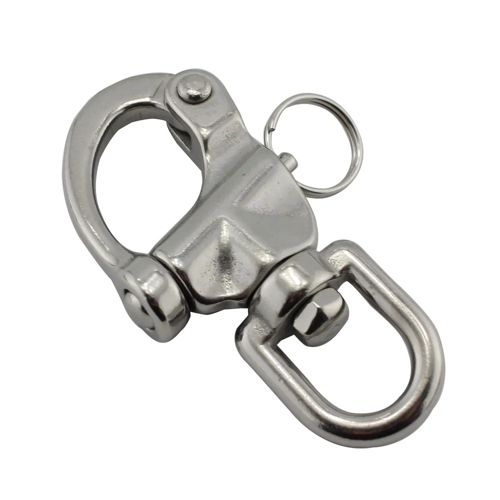 316 Stainless Steel Swivel Shackle Quick Release Boat Anchor Chain Eye