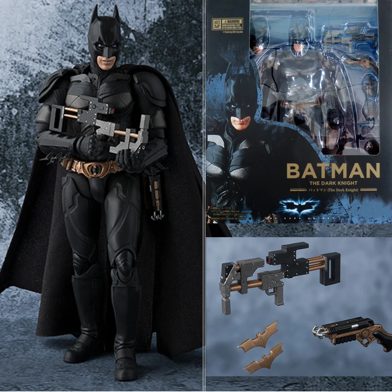 

SHF The Dark Knight Batman PVC Action Figure Toy Doll Christmas Gift for Kids