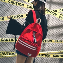 Для женщин корейский стиль Harajuku рюкзак Школьник Гонконг Стиль Джокер простой мешок школы моды Повседневное Оксфорд Рюкзак