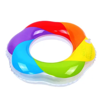 

New Durable PVC Colorful Inflatable Swimming Pool Float Floating Raft Swim Ring