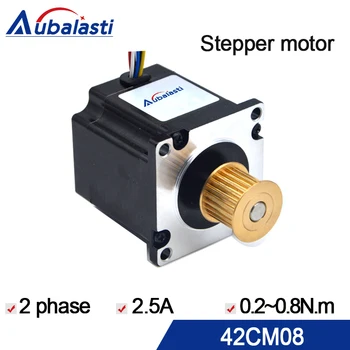 

2phase stepper motor leadshine 42CM08 42 serial nema 17 Step angle 1.8 2.5A 0.8N*M step motor for cnc engraver & cutting machine