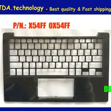 Wellendorff /org ноутбук Топ чехол для Dell XPS 13 9343 серии palmrest верхняя крышка клавиатура ободок X54FF 0X54FF