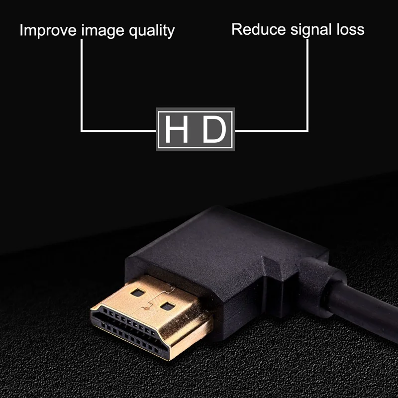 ABGN горячий-HDMI Мужской к микро HDMI мужской HD видео конверсионная линия