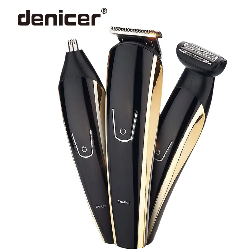 

Denicer 3 in 1 professional hair clipper electric hair trimmer razor powerful haircut shaving machine cutting beard tool