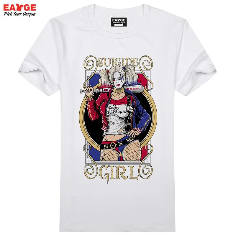 White T Shirt Design Ideas ideas for t shirt designs 28 creative t shirt designs demonstrate t shirt design ideas Aliexpresscom Buy Joker Lady Harley Quinn T Shirt Design From Dc Comic Batman T Shirt Top Cool Novelty Tshirt Fashion Unisex Printed Style Tee From White T Shirt Design Ideas newest 2016 mens fashion short sleeve art ideas funny t shirt summer design hipster o Aliexpresscom Buy Joker Lady Harley Quinn T Shirt Design From Dc Comic Batman T Shirt Top Cool Novelty Tshirt Fashion Unisex Printed Style Tee From