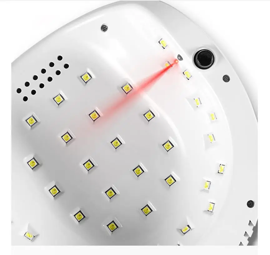 Secador de Unhas para Todos os Géis Lâmpada para Machicure Contas de Detecção por Infravermelhos Ferramentas da Arte para Unhas uv do Unha Lâmpada Levou Display Led uv 72 w - 86 6 Beleza e saúde