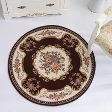 Роскошный дворец дверь круглый коврик пол ковер для гостиной морская черепаха узор синель коврик нескользящий коврик Домашний декор