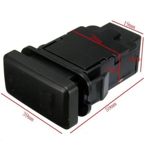 DC12V Светодиодный светильник 4 кнопки для Toyota FJ Cruiser Fortuner TAOMA Prado серии 120 2003