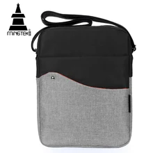 Messenger Bag For Men Simple Casual iPad Tablet Shoulder Bags Business Travel Fashion Crossbody Nylon Bag Gray Waterproof