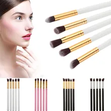 2017 Pro 5 Pcs/1 lot Makeup Brushes Set Eyeliner Eyeshadow Eyebrow Blusher Cosmetic Tools makeup brush For Women Beauty AP195