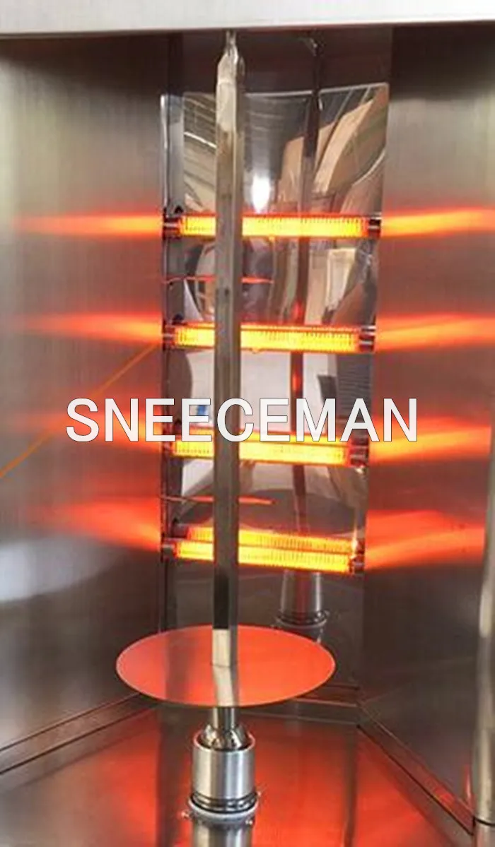 Electric rotary Middle east grill Shawarma grill machine 3