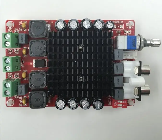 TDA7498 Класс D высокомощная цифровая плата усилителя 2x100 Вт усилители amplificador аудио DC 12 В 24 В