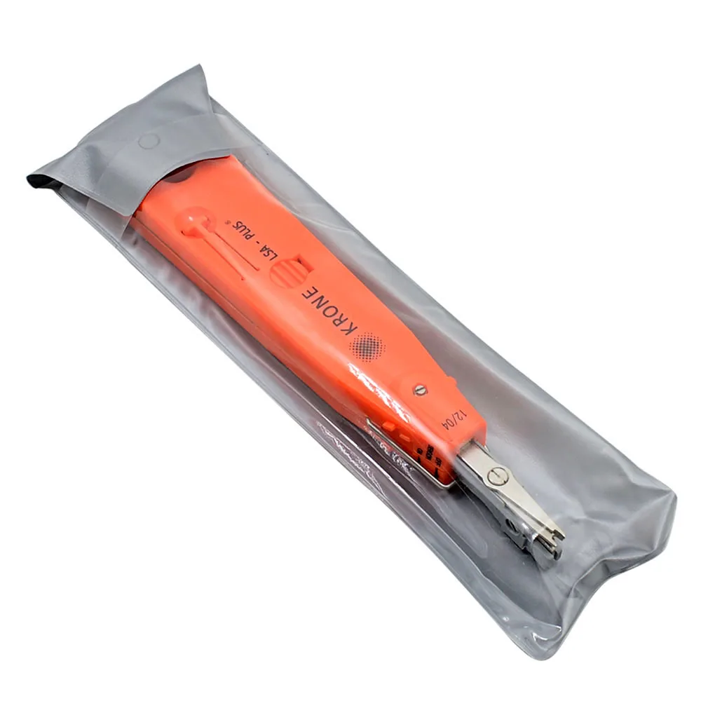 

Original Red KRONE LSA-Plus Punch Down Tool with Transducer for Telecom Phone RJ11 LAN Network Cat5 RJ45 Patch Panel Adjustable