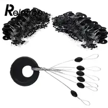 Relefree 100 шт./лот леска цилиндрические грузила Поплавковый стопор длинная полоса в форме оливки Рыболовная Снасть аксессуары снасти поставки