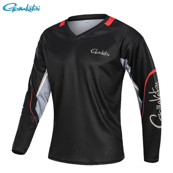 

Gamakatsu shirts fishing t shirts men long sleeve Quick-Drying clothes Fishing clothing cycling fishing jerseys men Sports