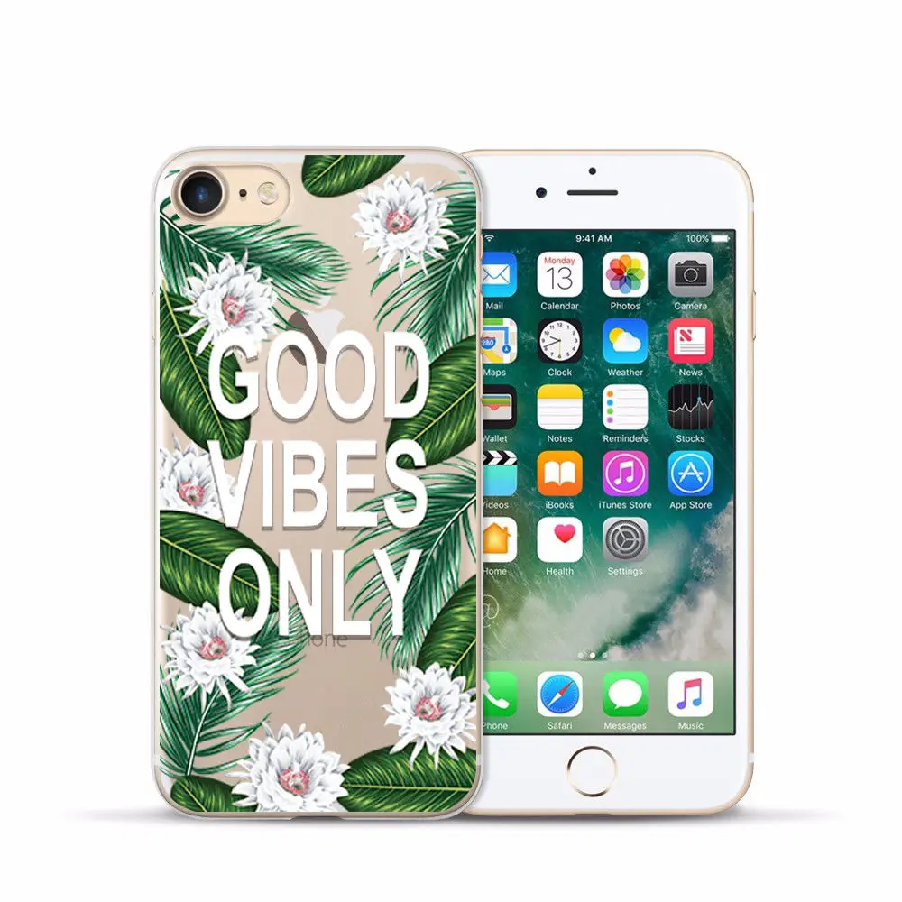 Arvin Case FOR Iphone 7 Soft Clear Protective TPU Back Cover FOR 5 5S 6 sPlus X XS Max XR Painting Silicon Cover FOR Iphone 6s (5)
